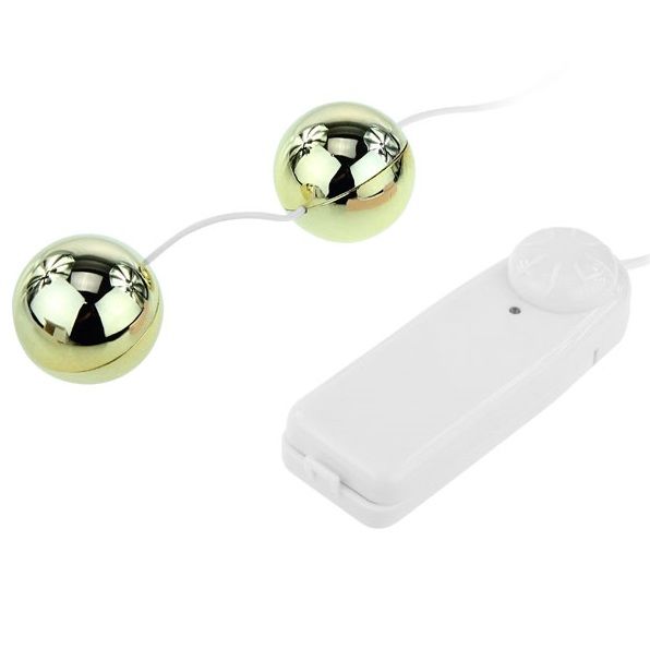 BAILE - GOLDEN CHINESE BALLS VIBRATOR - Kink&Play