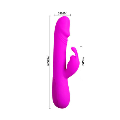 PRETTY LOVE - FLIRTATION VIBRATOR WITH RABBIT CLEMENT - Kink&Play
