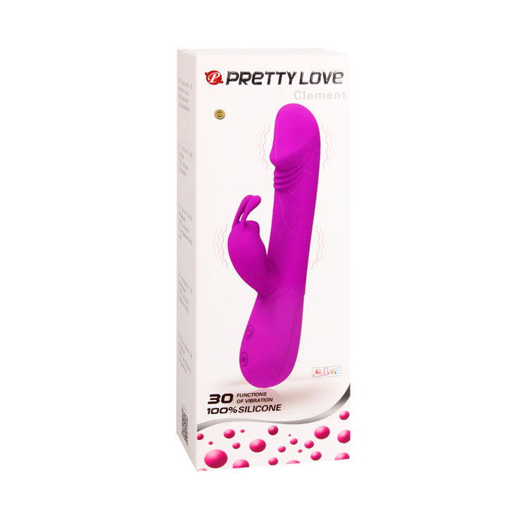PRETTY LOVE - FLIRTATION VIBRATOR WITH RABBIT CLEMENT - Kink&Play