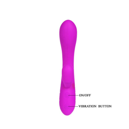 PRETTY LOVE - SMART VICTOR VIBRATOR WITH CLITORIS STIMULATOR - Kink&Play