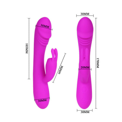 PRETTY LOVE - SMART VIBRATOR WITH RABBIT 30 HUNTER MODES - Kink&Play