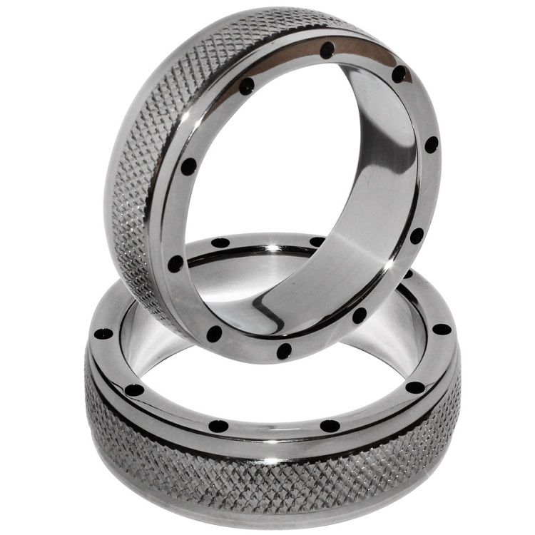 METAL HARD - METAL RING FOR PENIS AND TESTICLES 40MM - Kink&Play