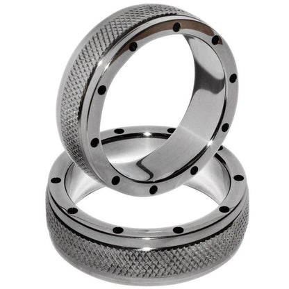 METAL HARD - METAL RING FOR PENIS AND TESTICLES 55MM - Kink&Play