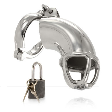 METAL HARD - LANCELOT METAL CHASTITY RING - Kink&Play