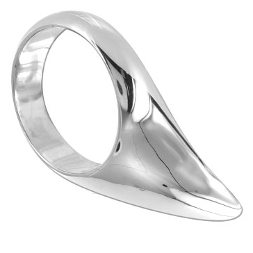 METAL HARD - COCK TEARDROP 55MM - Kink&Play