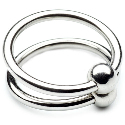 METAL HARD - DOUBLE STEEL RING 30MM - Kink&Play