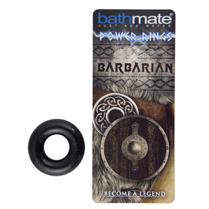 BATHMATE - BARBARIAN BLACK PENIS RING - Kink&Play