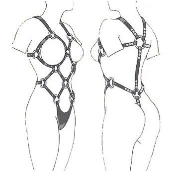 LEATHER BODY - STYLING WOMAN - Kink&Play