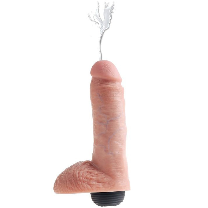 KING COCK - REALISTIC NATURAL EJACULATOR PENIS 20.32 CM - Kink&Play
