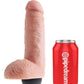 KING COCK - REALISTIC NATURAL EJACULATOR PENIS 20.32 CM