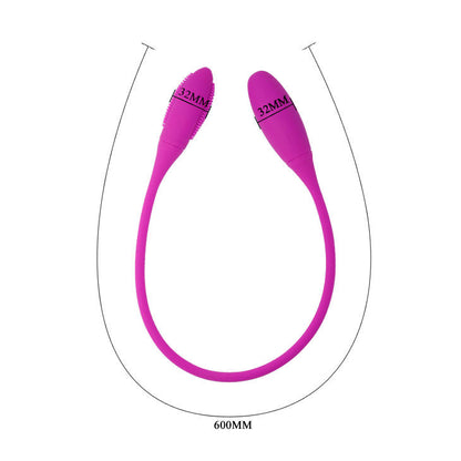 PRETTY LOVE - SNAKY DELUXE VIBRATOR 7 V - Kink&Play