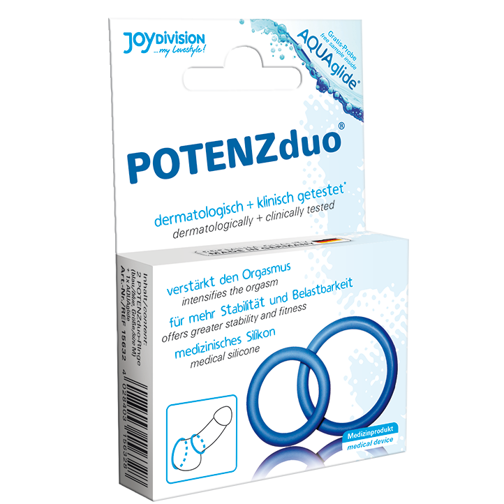 JOYDIVISION POTENZDUO - BLUE RINGS - XL - Kink&Play