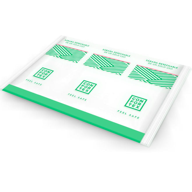 CONFORTEX - DISPOSABLE HYGIENIC SHEETS, INDIVIDUAL BAG - Kink&Play