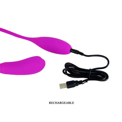 PRETTY LOVE - SMART SNAKY VIBE VIBRATOR 7 V + 3 TICKLING - Kink&Play