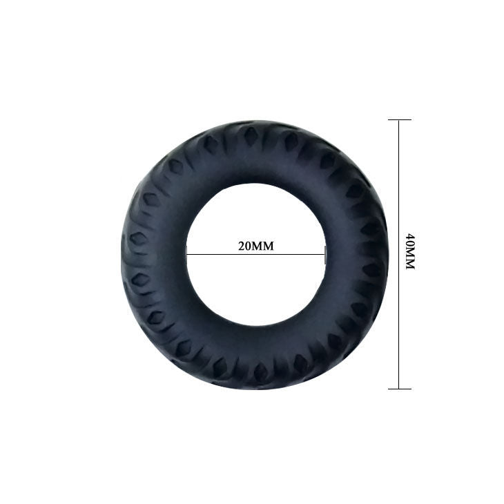 BAILE - TITAN KUKRING SVART GRÖN 2 CM