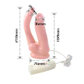 BAILE - REALISTISK DUBBEL PENETRATION MED PENIS