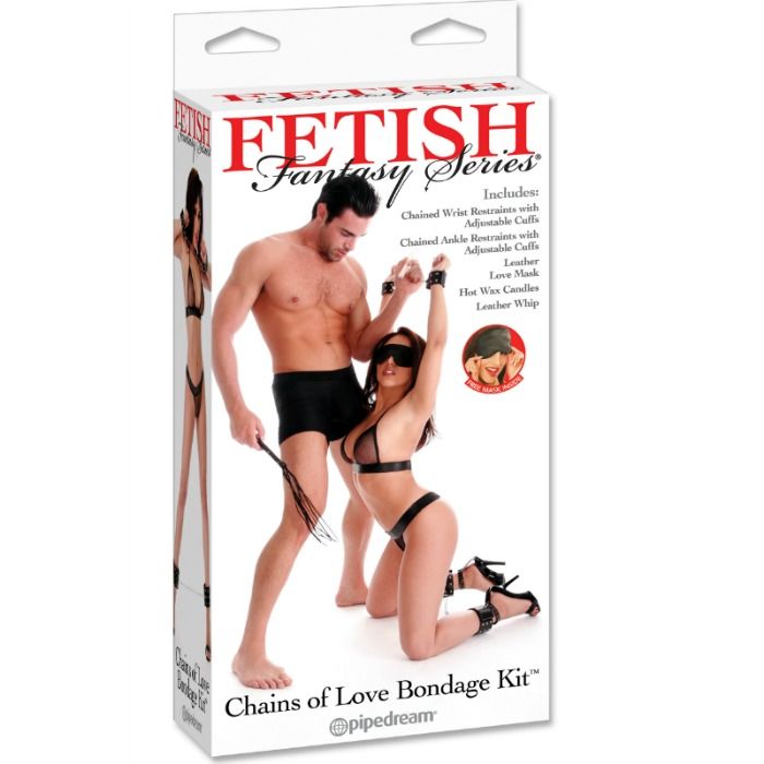 FETISH FANTASY SERIES - CHAINS OF LOVE BONDAGE KIT - Kink&Play