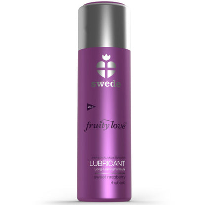 SWEDE - FRUITY LOVE LUBRICANT RASPBERRY RHUBARB 100 ML - Kink&Play