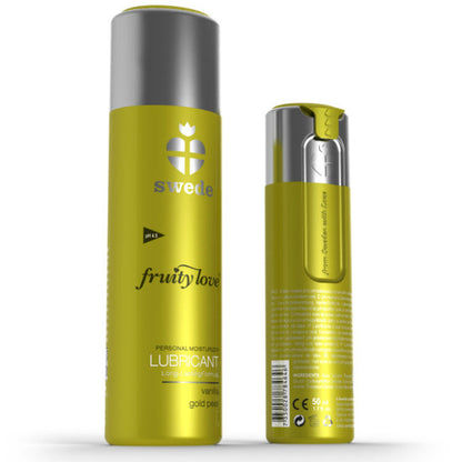SWEDE - FRUITY LOVE LUBRICANT VANILLA GOLD PEAR 50 ML - Kink&Play