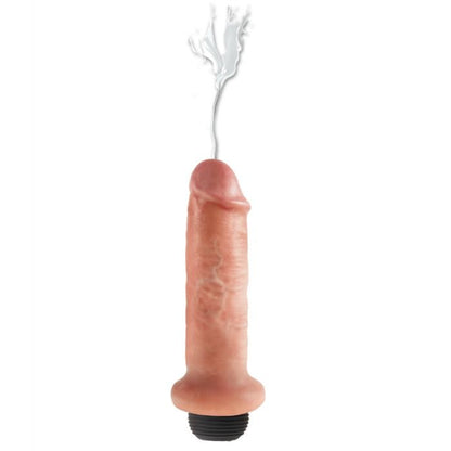 KING COCK - 15,24 CM SPRUTANDE DILDO
