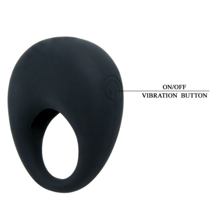 PRETTY LOVE - TRAP VIBRATORRING SVART