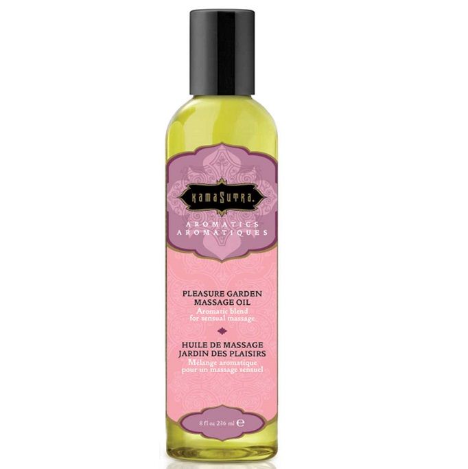 KAMASUTRA - GARDEN OF PLEASURE MASSAGE OIL 236ML - Kink&Play