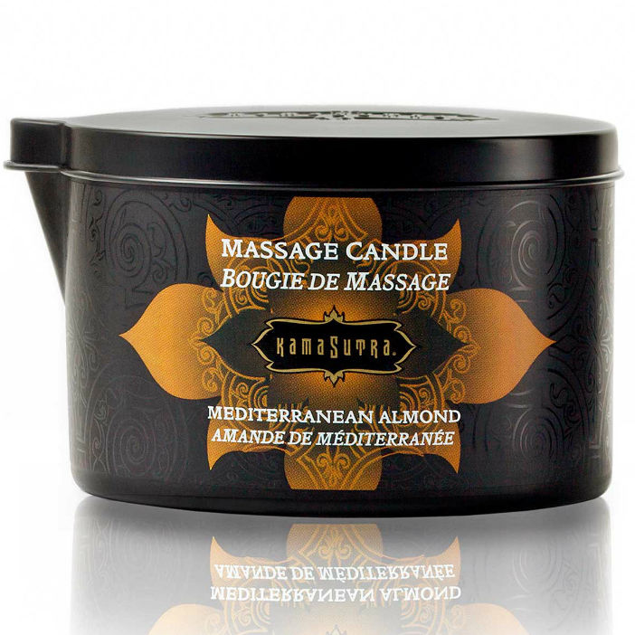 KAMASUTRA - MEDITERRANEAN ALMOND MASSAGE CANDLE 170GR - Kink&Play