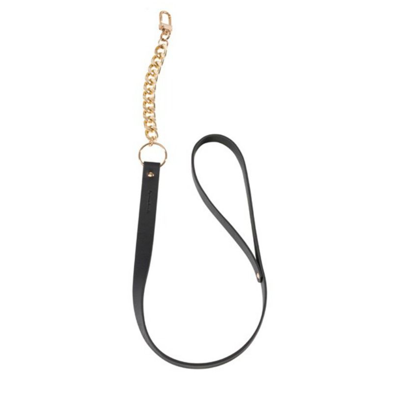 BIJOUX INDISCRETS MAZE - BLACK NECKLACE WITH STRAP - Kink&Play
