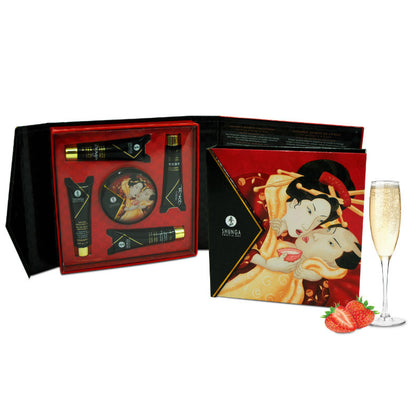 SHUNGA - SECRET GEISHA STRAWBERRIES AND CAVA KIT - Kink&Play