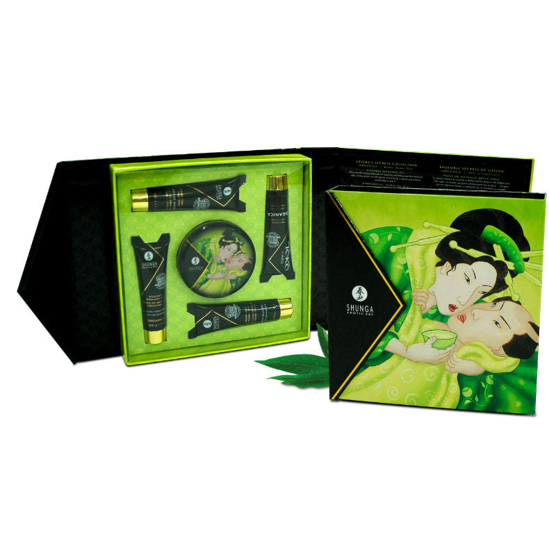 SHUNGA - SECRET GEISHA ORGANIC GREEN TEA KIT - Kink&Play