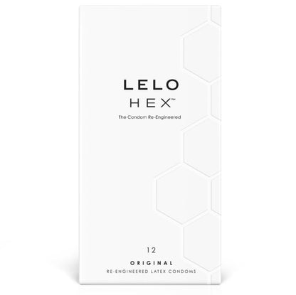 LELO - HEX CONDOM BOX 12 UNITS - Kink&Play
