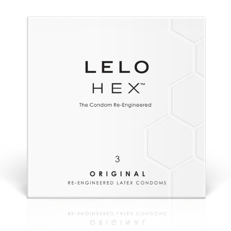 LELO - HEX CONDOM BOX 3 UNITS - Kink&Play