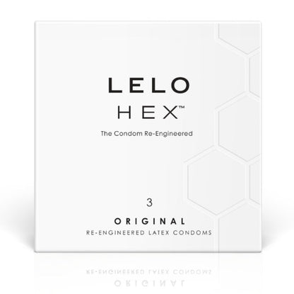 LELO - HEX CONDOM BOX 3 UNITS - Kink&Play