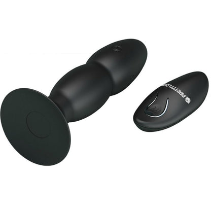 PRETTY LOVE - PLUGG-VIBRATOR OCH ROTATION MED FJÄRRKONTROLL