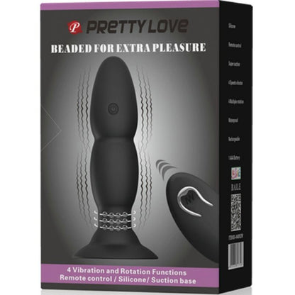 PRETTY LOVE - PLUGG-VIBRATOR OCH ROTATION MED FJÄRRKONTROLL