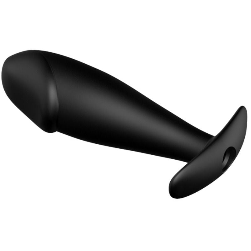 PRETTY LOVE - ANALPLUGG I SILIKON MED PENISFORM OCH 12 VIBRATIONSLÄGEN SVART