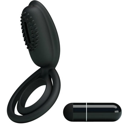 PRETTY LOVE - ESTHER VIBRATING RING WITH STIMULATOR - Kink&Play