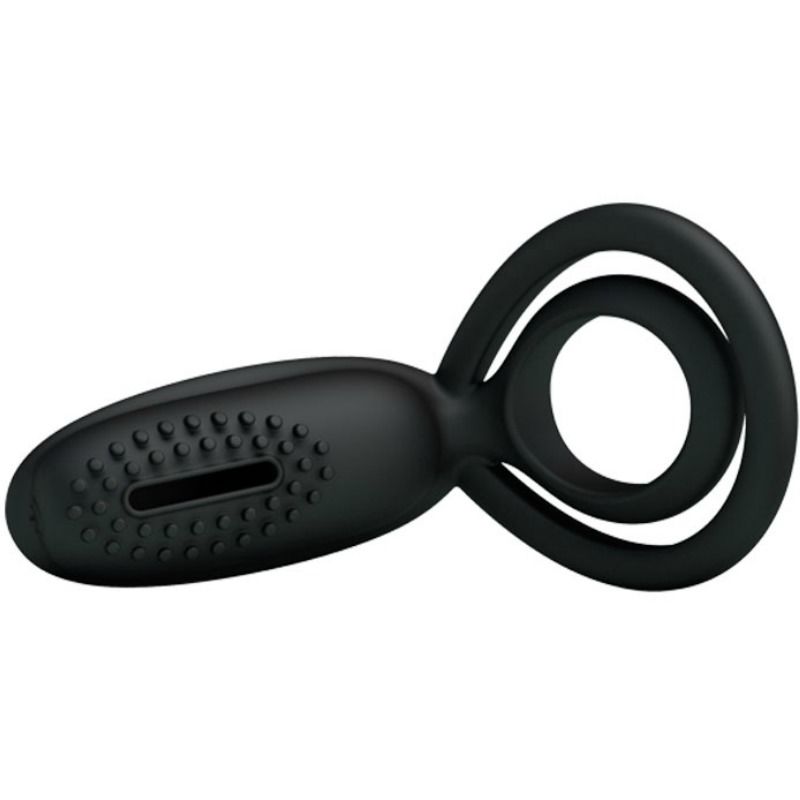 PRETTY LOVE - ESTHER VIBRATING RING WITH STIMULATOR - Kink&Play
