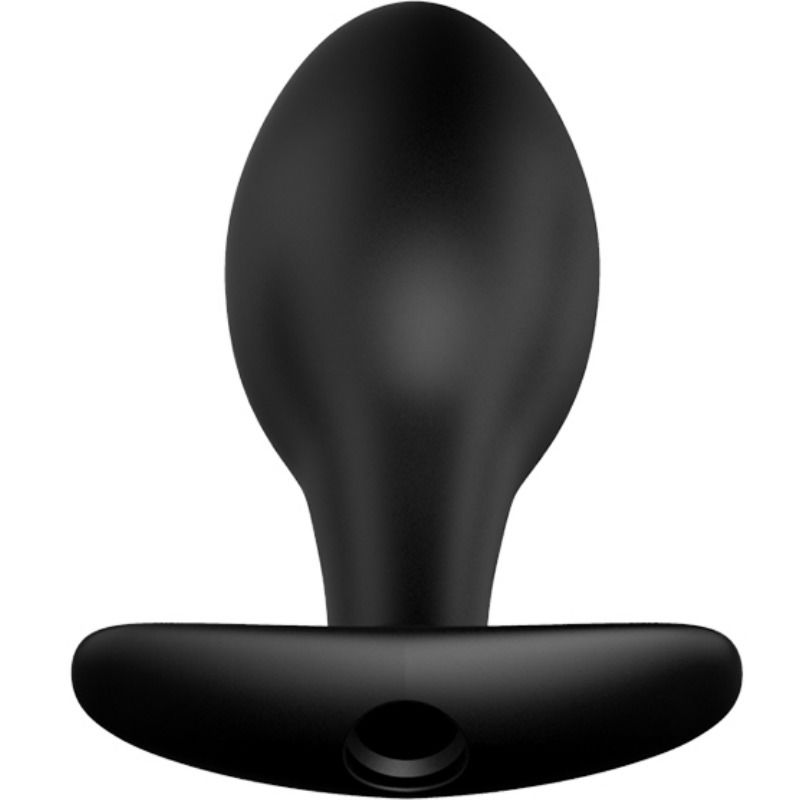 PRETTY LOVE - ANAL PLUG ANCHOR FORM SILICONE 12 VIBRATION MODES BLACK - Kink&Play
