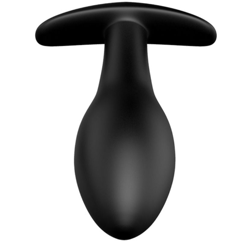PRETTY LOVE - ANAL PLUG ANCHOR FORM SILICONE 12 VIBRATION MODES BLACK - Kink&Play
