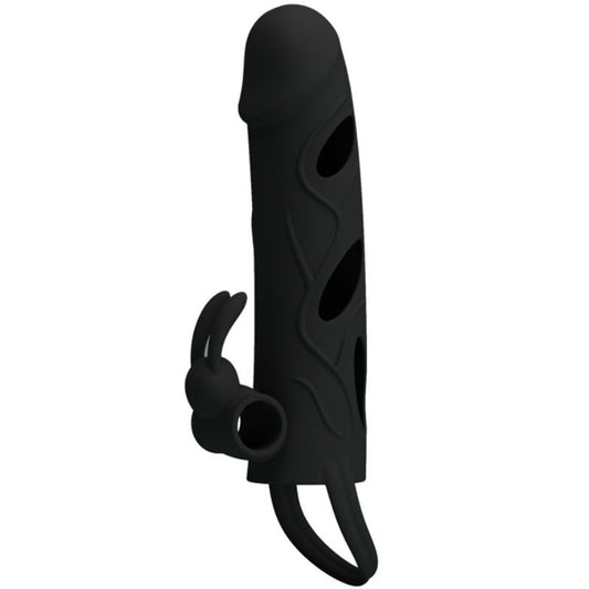 PRETTY LOVE - SILIKONÖVERDRAG MED VIBRATION 14 CM 1.0