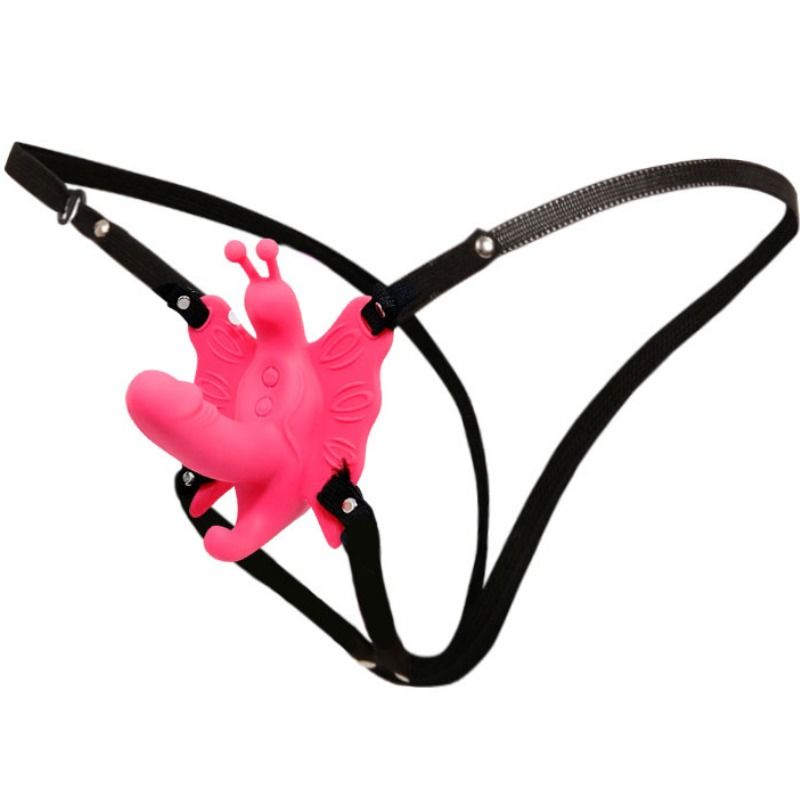 BAILE - ULTRA PASSIONATE VIBRATING BUTTERFLY HARNESS - Kink&Play