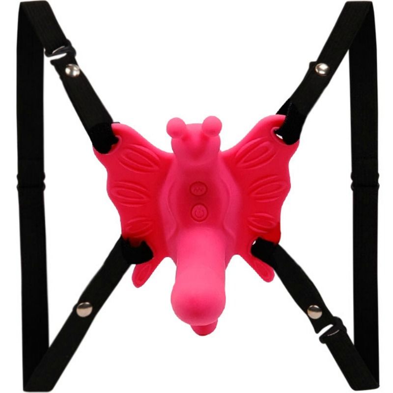 BAILE - ULTRA PASSIONATE VIBRATING BUTTERFLY HARNESS - Kink&Play