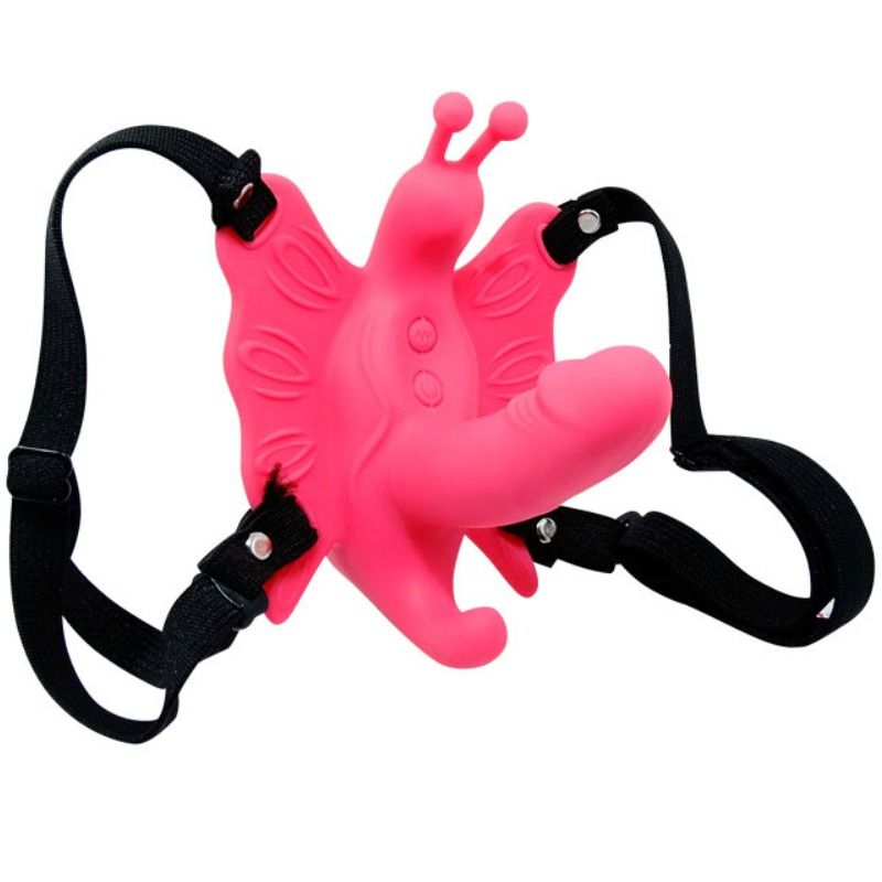 BAILE - ULTRA PASSIONATE VIBRATING BUTTERFLY HARNESS - Kink&Play