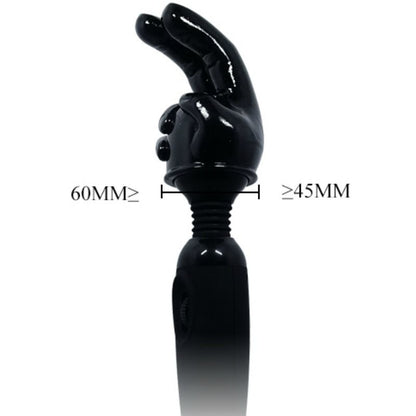 BAILE - POWER HEADINTERCHANGEABLE HEAD FOR HAND DESIGN MASSAGER - Kink&Play