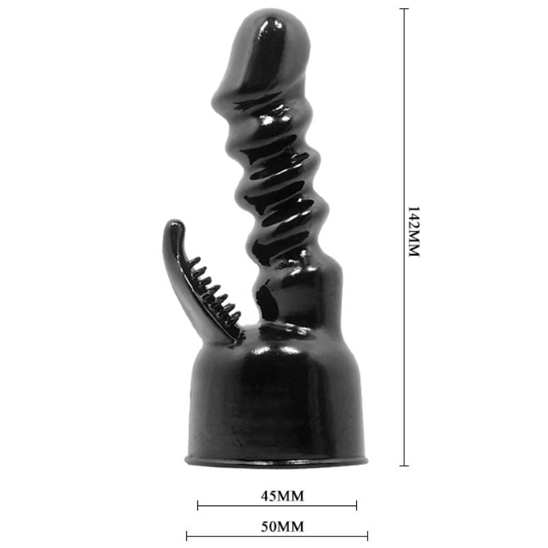 BAILE - POWER HEAD INTERCHANGEABLE HEAD FOR INTERNAL AND CLITORIS STIMULATION - Kink&Play