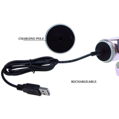 BAILE - RECHARGEABLE VIBRATOR WITH ROTATION AND THROBBING BUTTERF STIMULATOR - Kink&Play