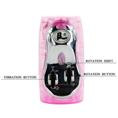 BAILE - VIBRATOR WITH ROTATION AND RABBIT MULTIVE SPEED AND MULTIROTATION - Kink&Play