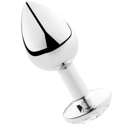 SECRETPLAY - PLUG ANAL TRANSPARENT ALUMINUM 7CM - Kink&Play