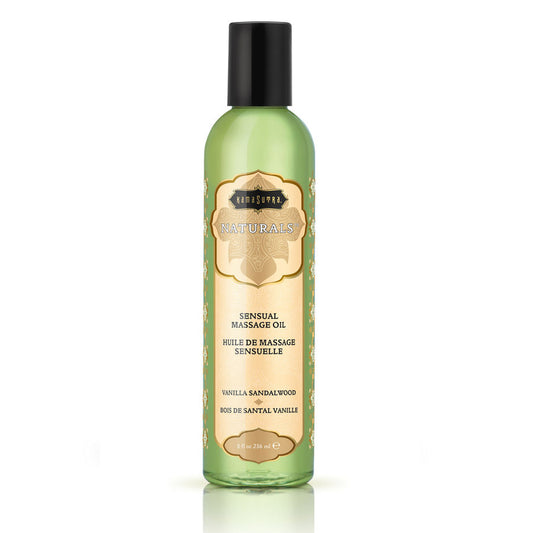 KAMASUTRA - VANILLA MASSAGE OIL WITH SANDALWOOD 236ML - Kink&Play